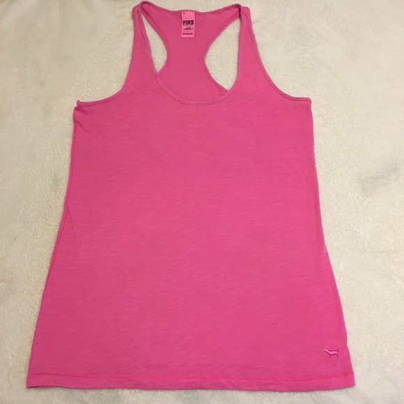 VS Pink Tank Top Size Large - Picture 1 of 5